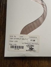 Capezio Ultra Soft Stirrup Tight Size L/XL Light Suntan 1961