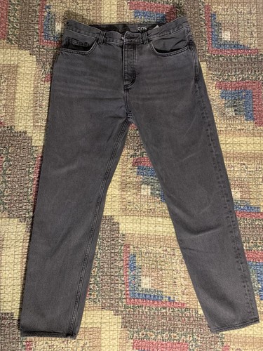 COS Jeans Tapered Fit Mens Size 33/32 Grey Wash
