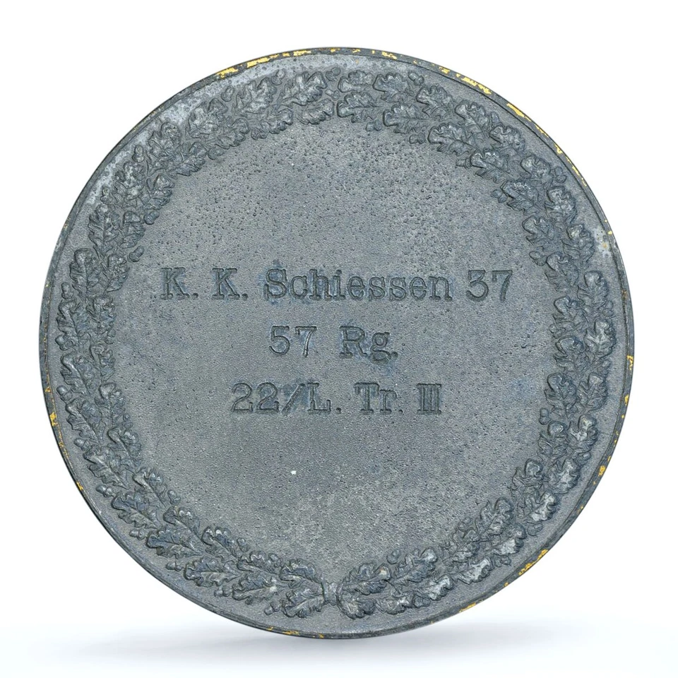 Alemania Tercer Reich Adolf Hitler Concurso de Tiro Premio MS61 PCGS medalla 1937 Foto 2 de 4