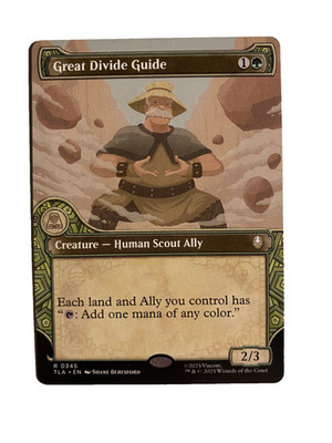 mtg Avatar Great Divide Guide Showcase Rare tla 0345 nm