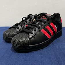 Adidas Superstar Black Red for sale | eBay