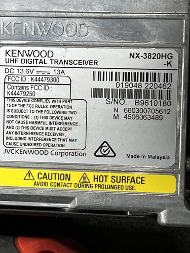Kenwood NX-3820HG-K - Zdjęcie 17 z 17