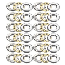 12pcs F5-10M Thrust Ball Bearing 5x10x4mm Chrome Steel Single Direction