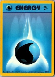 Water Energy 130/130 Base Set 2 Common