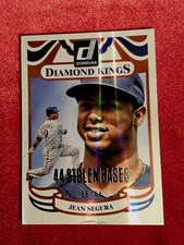 2014 Donruss Diamond Kings #24 - Silver Season Stat Line SP  35/44 Jean Segura 