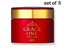 set of 5  KOSE Grace One Perfect gel cream EX repair gel 100g all-in-one Japan