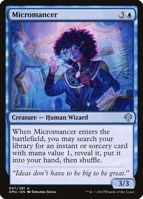 Forensic Researcher 58 MKM MTG Blue Merfolk Detective Collect Domínguez EN