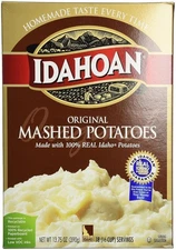 Mashed Potatoes, Original, 13.75 Oz Contains milk and soy  pack of 1