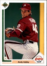 1991 Upper Deck Final Edition Baseball Card #64F Andy Ashby RC