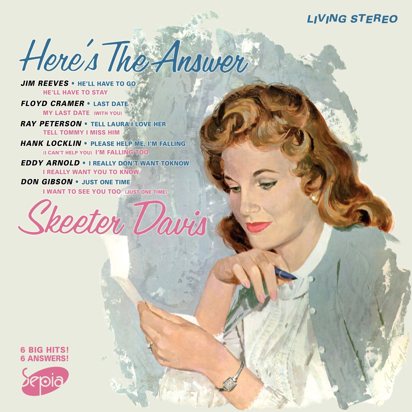Skeeter Davis Here's the Answer LP Vinyl NEW