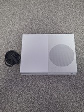 Microsoft Xbox One S 1TB White Gaming Console With Power Cable