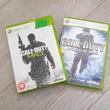Xbox 360 Call of Duty MW3 + World at War PAL PEGI 18 Activision Online