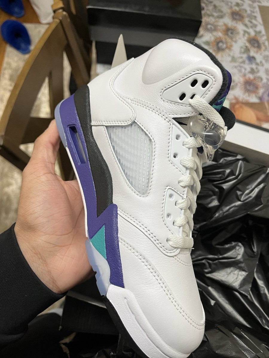 JORDAN 5 GRAPE 2025 BRAND NEW DS EARLY RELEASE IN HAND! | eBay