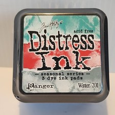 Tim Holtz Distress Ink Pads WINTER 2011 Set Christmas Seasonal Series-3 Pack