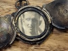 RARE WW II ROYAL CANADIAN AIR FORCE STERLING PILOT WINGS W/PILOT PHOTO- FOLD PIN — photo 4