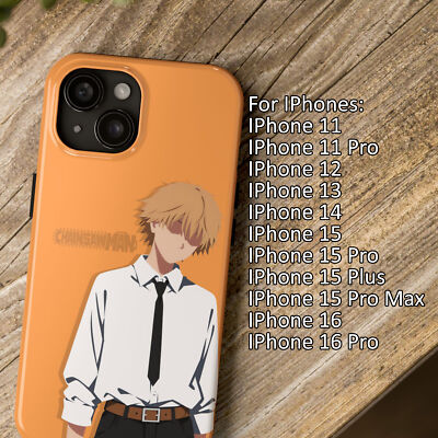 Minimalist Chainsaw Man Denji Anime And Manga iPhone Case, Tough Phone Cases,  | eBay
