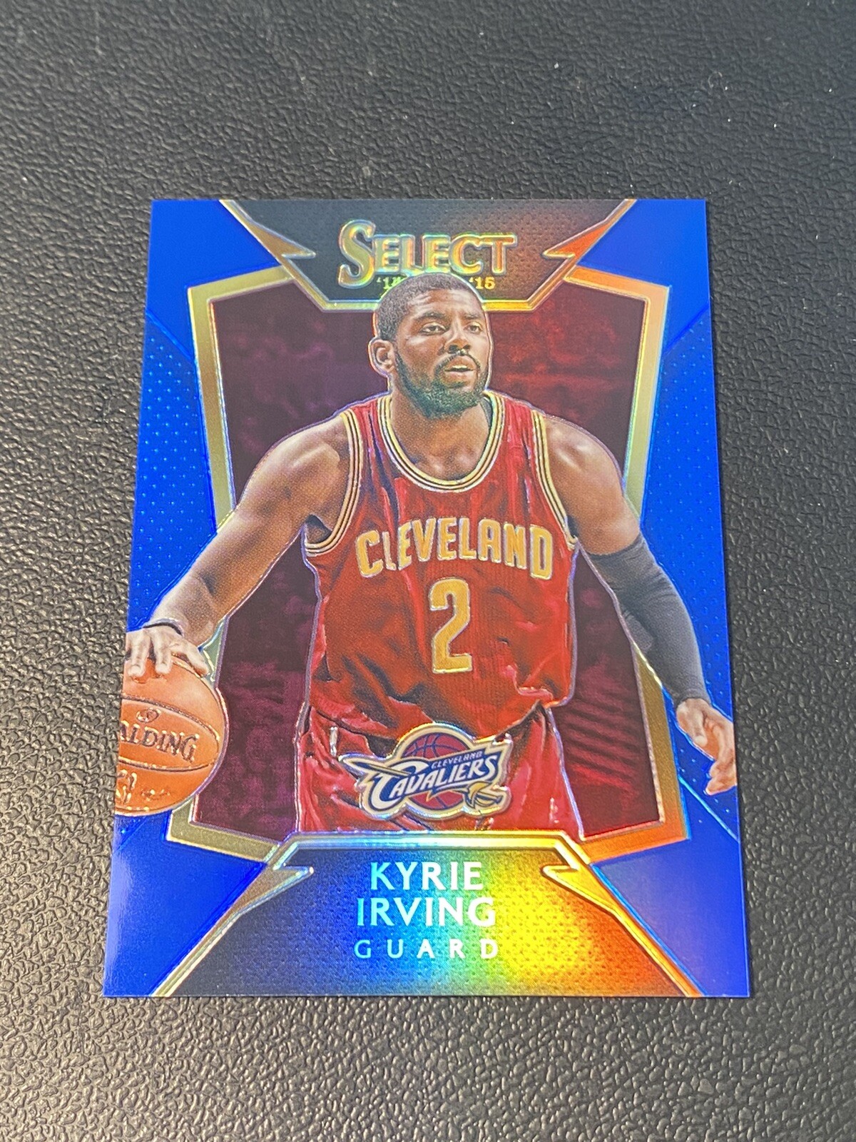 2014 Panini Select #65 Kyrie Irving BLUE PRIZM /249 Cleveland Cavs Rare