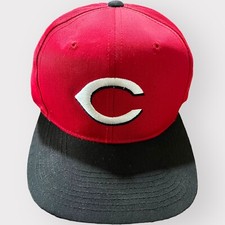 VTG 90s Cincinnati Reds Baseball Hat Cap Snapback MLB Outdoor Cap Company