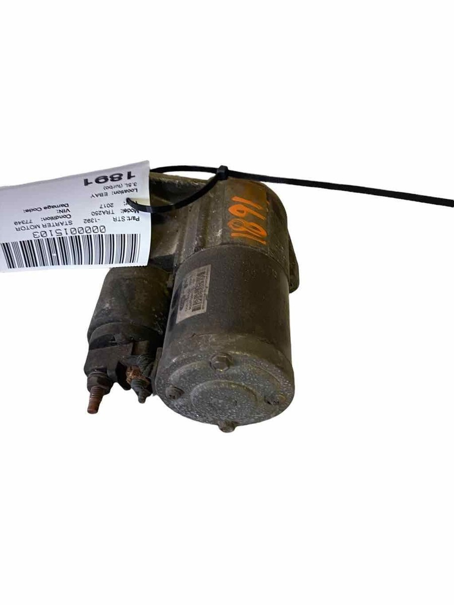 15 16 17 18 19 20 FORD TRANSIT 250 Starter Motor 3.5 Turbo | eBay