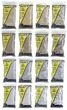 Woodland Scenics Talus Rock Debris: Fine/Medium/Coarse/Extra Coarse 21.7 in3 Bag