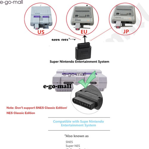 Wireless/Wired Gamepad for SNES Super Nintendo Entertainment System SFC NES - Picture 5 of 86