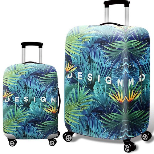 Printed Travel Suitcase Protective Cover Luggage Protector Elastic Dust proof - Picture 33 of 42