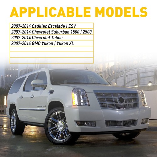 LED License Plate Lights Bulbs Kit Car For 07-14 Cadillac Escalade Chevrolet GMC - Picture 9 of 18