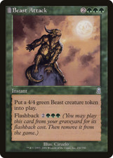 BEAST ATTACK ~mtg NM Odyssey Unc x1