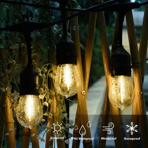 30M 30 LED Festoon String Lights Wedding Party Xmas Vintage Retro In/Outdoor AU - Picture 2 of 11