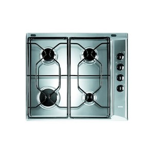 Indesit Aria 58cm 4 Burner Gas Hob - Stainless Steel PAA642IXIWE1