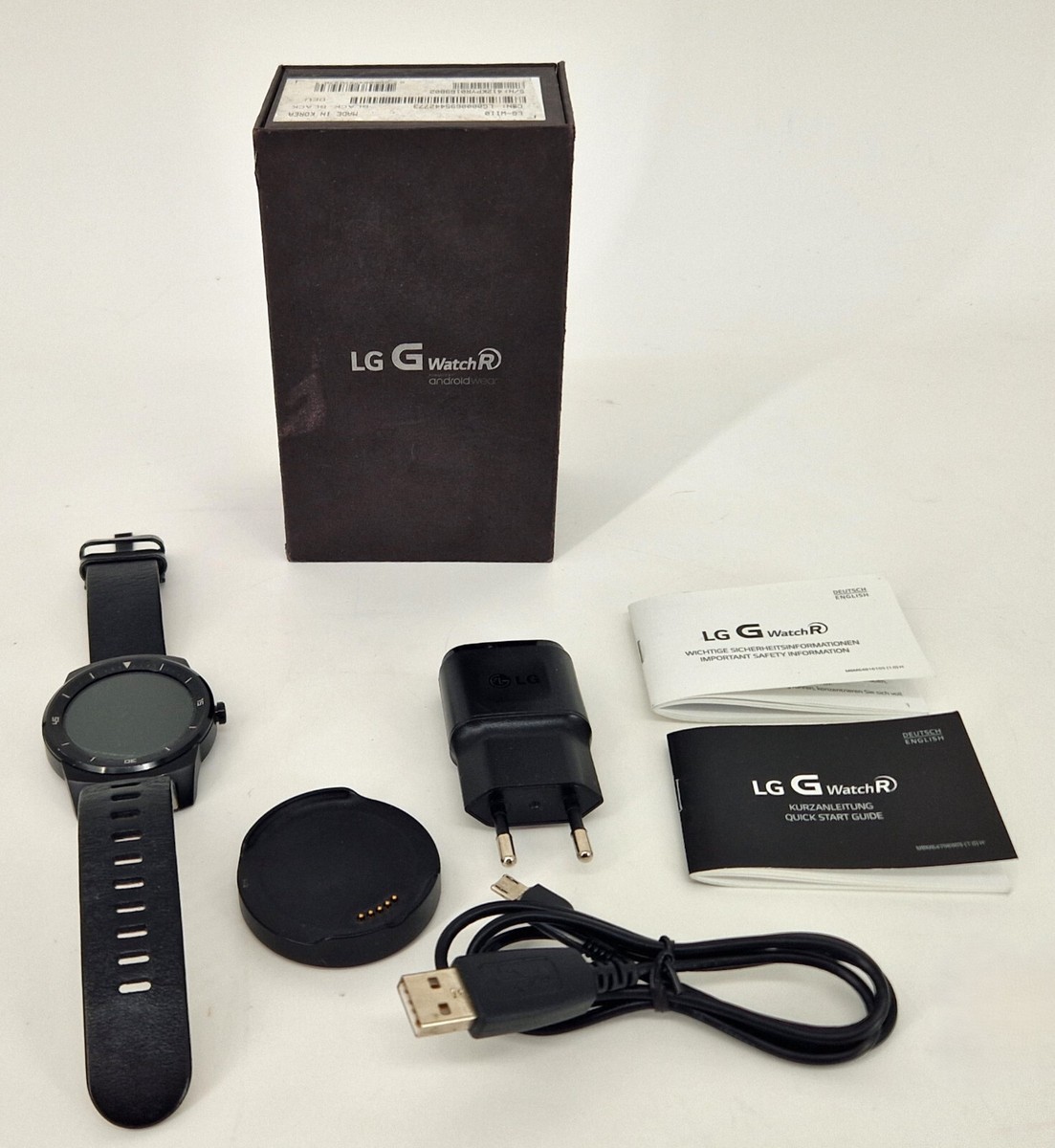 Android Wear Lg W110 Smartwatch Herren LG G Watch R LG W110