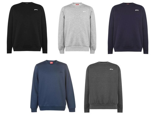 Slazenger Men Fleece Crew Neck 