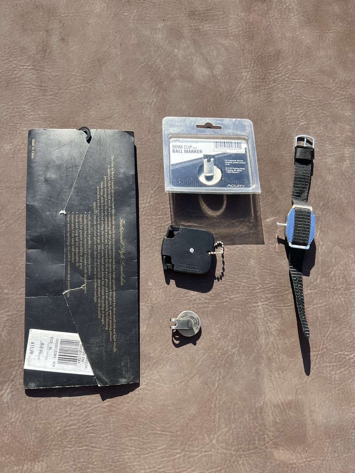 Assorted Golf Items 