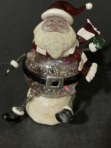 SMALL SANTA SNOWGLOBE