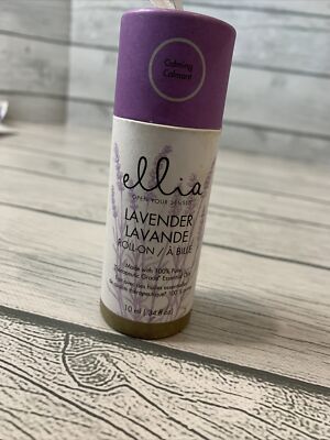 Ellia 100% Pure Therapeutic Grade Essential Oils Lavender Roll On .34 fl oz Calm