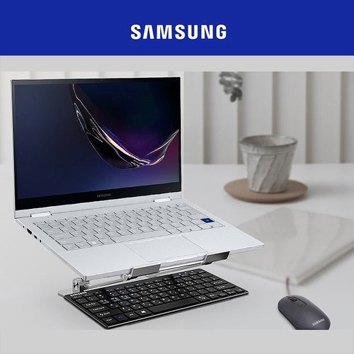 SAMSUNG Laptop Stand ST-N1000S Foldable Aluminum Notebook Riser Computer Holder - Picture 2 of 7