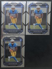 ISAIAH SPILLER 2022 Prizm Football Los Angeles Chargers Base Set, CN#324