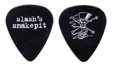 Slash's Snakepit Slash Signature Black Guitar Pick - 2000 Tour GNR