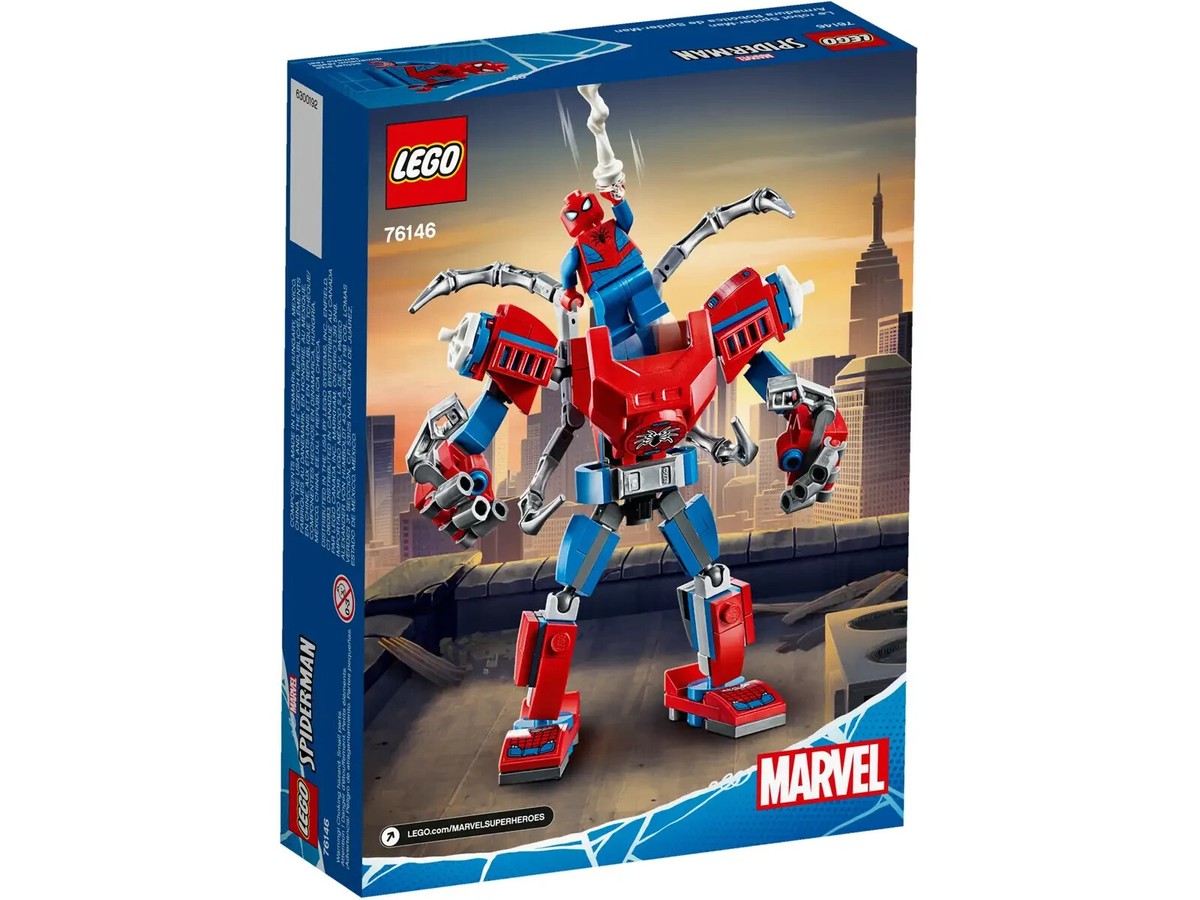 マイケル次郎 LEGO 76146 MARVEL Spider-Man Mech Retired New Box Sealed