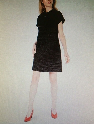 NWT Womens Jersey Stretch Dress Size Medium EasyCare PeterPanCollar MAISON JULES - 第 12/12 張圖片