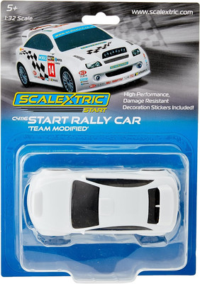 Start Rally Style Car Team Modified 1:32 Slot Race Car C4116 Blue