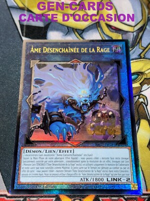 Yu Gi Oh Karte ENTFESSELTE SEELE DER WUT RA02-FR041 ULTIMATE RARE 1.