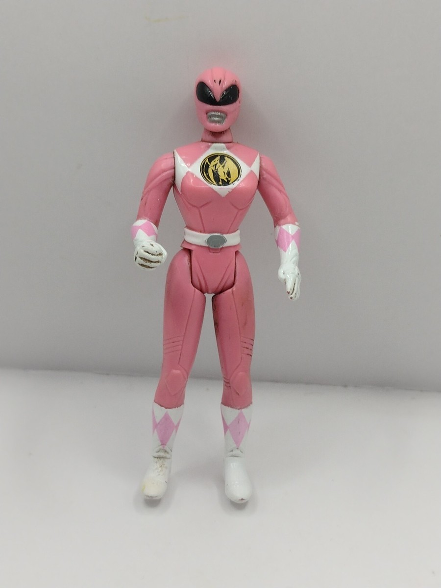 Jouet Vintage Power Rangers - Pink Ninja Ranger Bandai, Blister 1995 (occasion)