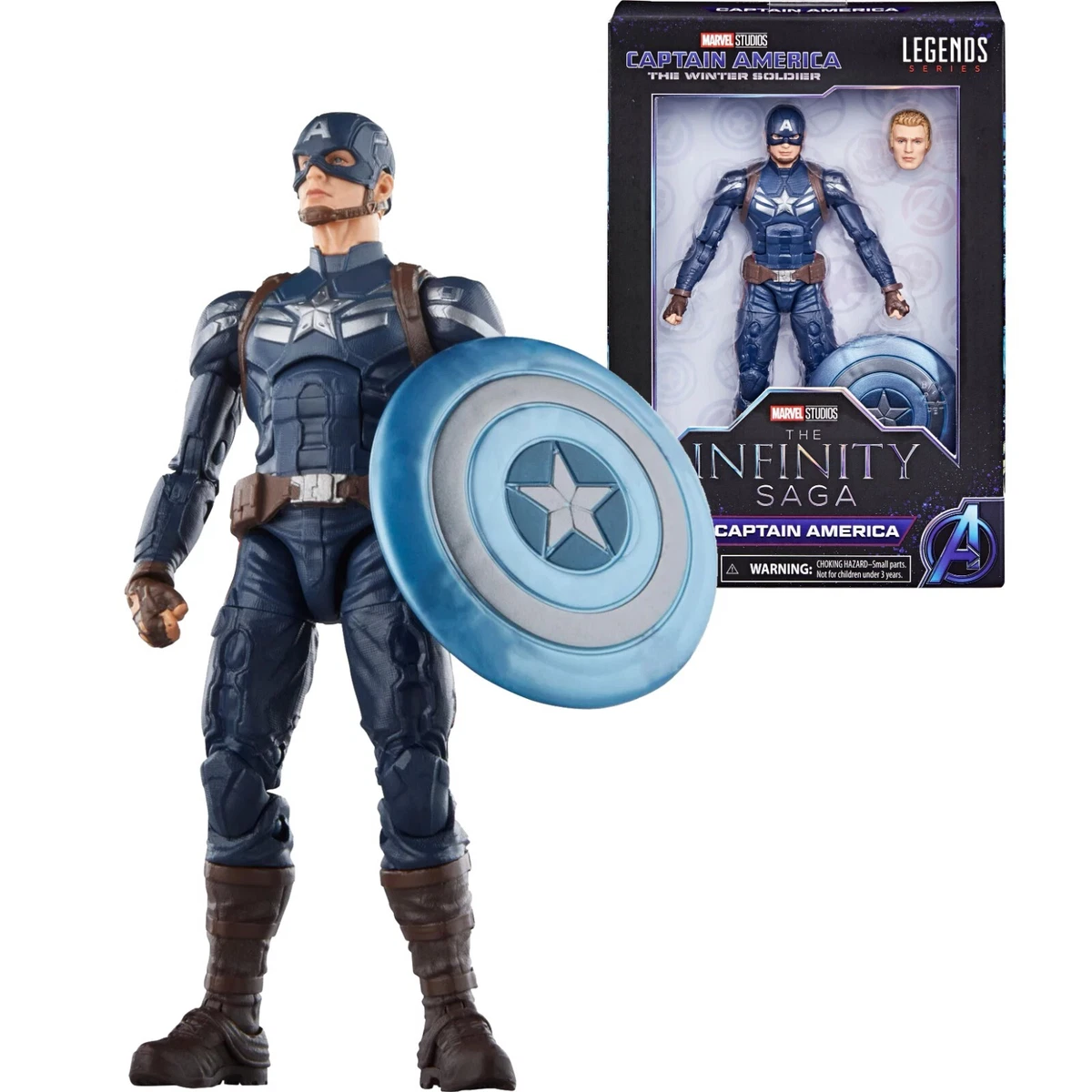 La Saga de l'Infini - Captain America Winter Soldier Marvel Legends Series  Figurine d'action