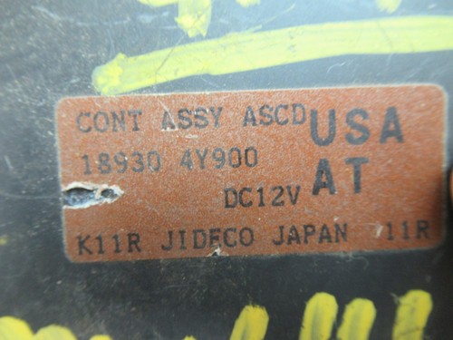 WIRE PLUG off CRUISE CONTROL COMPUTER ACTUATOR MOTOR SPEED for 00 01 MAXIMA I30 - Picture 6 of 6