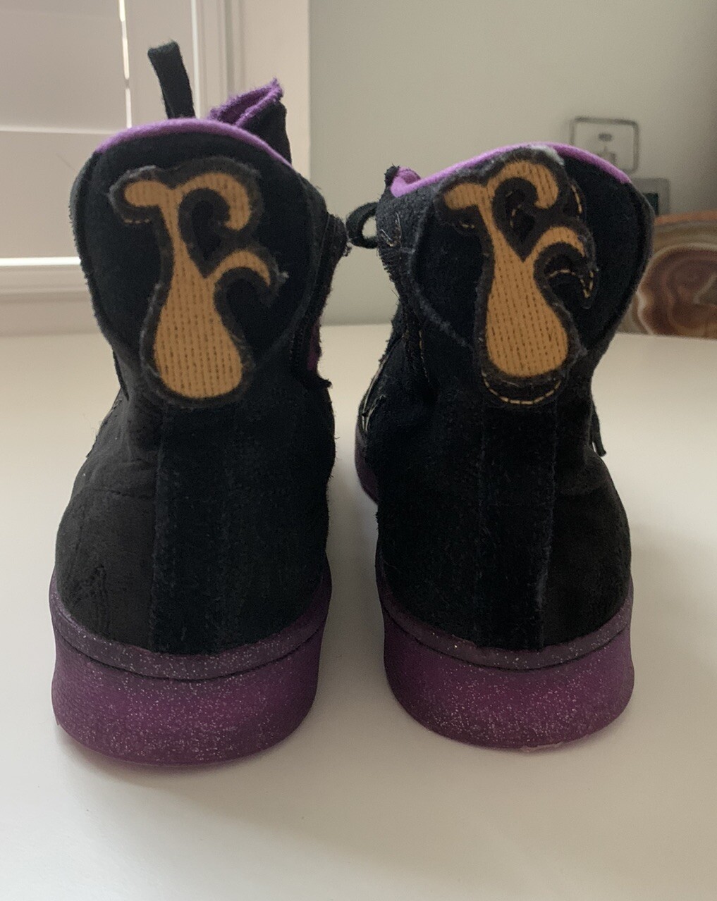 Converse Pro Leather High x Joe Freshgoods Shoes M 9 / W 10.5, Black Purple 2020 thumbnail 4