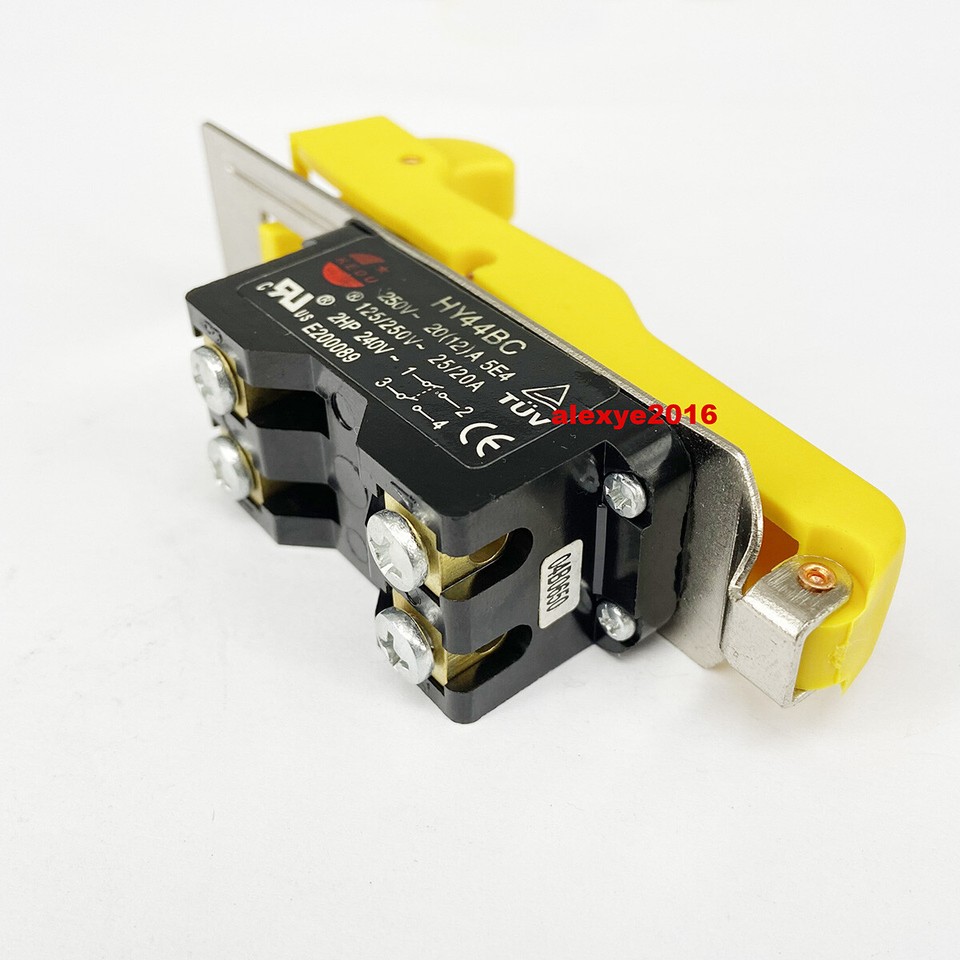 KEDU HY44BC Switch 04B0650 250VAC 20(12)A 5E4 125/250VAC 25/20A 2HP ...
