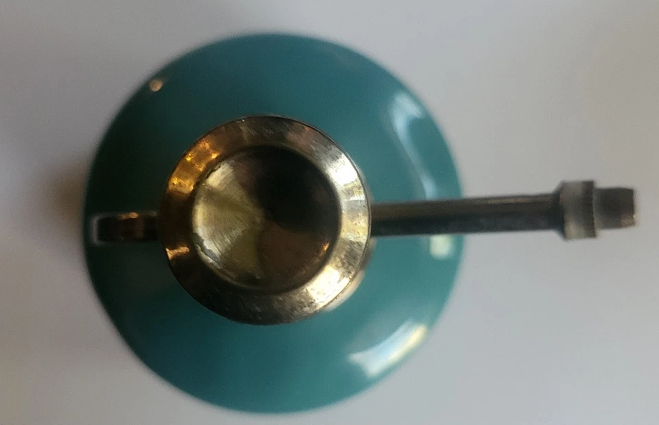 Rae Dunn “MIST” Plant Sprayer Teal-Blue-Green Ceramic Stoneware Pottery - Изображение 4 из 4