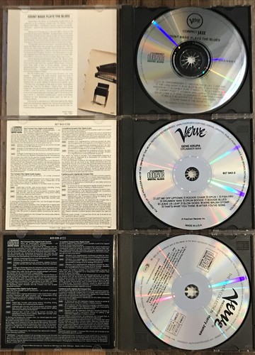 4 Verve Jazz cd bundle - Verve Story 1944-1994 & Basie & James & Krupa - Picture 6 of 12