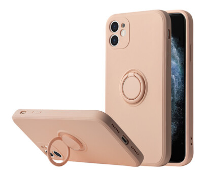 FÜR XIAOMI REDMI NOTE 11 PRO - GRIP Handy Hülle mit Ring Case Cover Tasche ROSA 